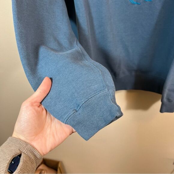 Great American Blue Embroidered Colorado Skier Ski Sweatshirt Medium - Picture 7 of 13